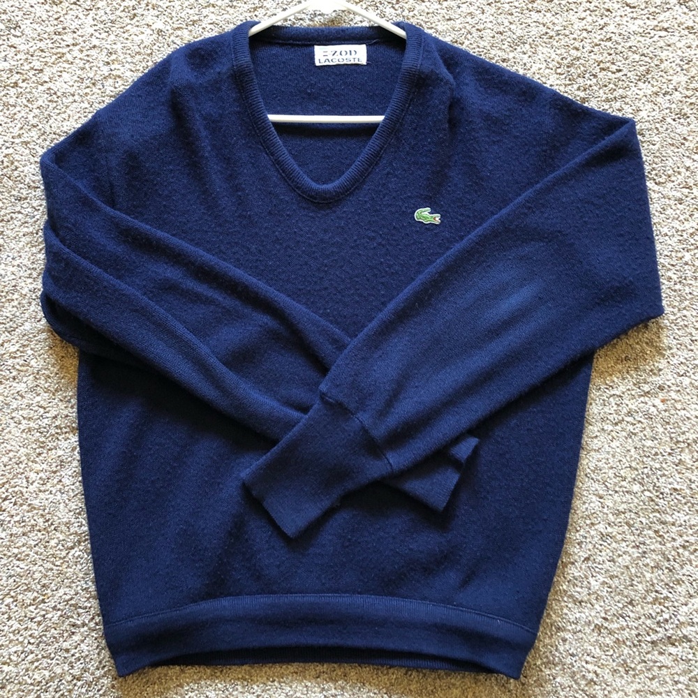 Vintage men’s Izod Lacoste cardigan